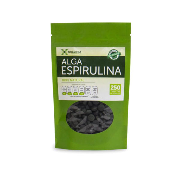 ALGA ESPIRULINA 250 CAPS