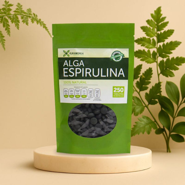 ALGA ESPIRULINA 250 CAPS
