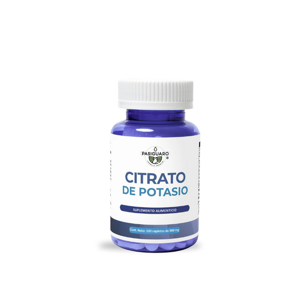 CITRATO DE POTASIO 100 CAPLETAS DE 900 MG