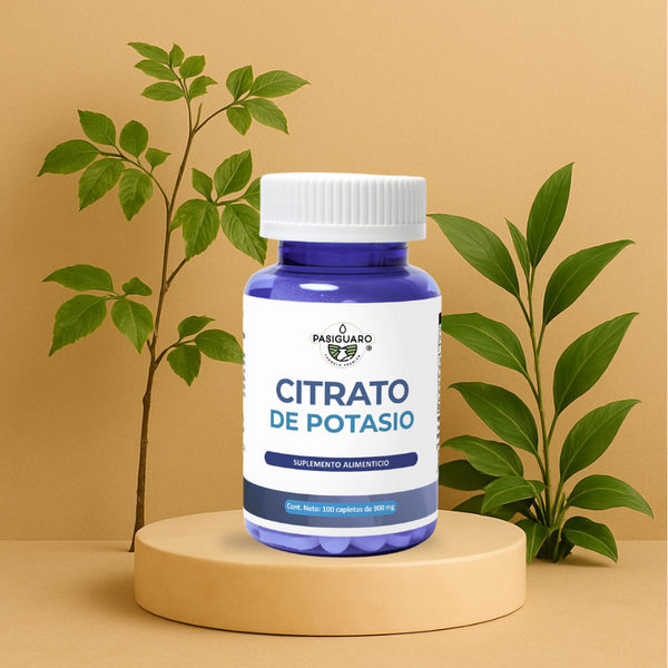 CITRATO DE POTASIO 100 CAPLETAS DE 900 MG