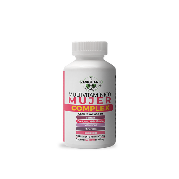 MULTIVITAMINICO MUJER COMPLEX 120 CAPLETAS DE 1200 MG