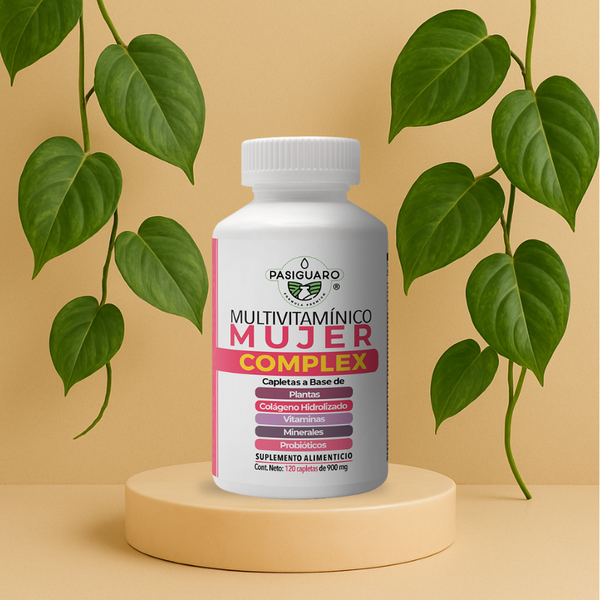 MULTIVITAMINICO MUJER COMPLEX 120 CAPLETAS DE 1200 MG