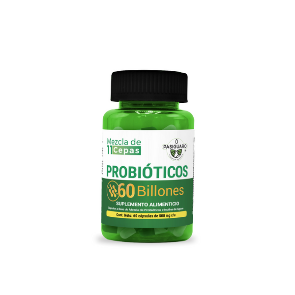 PROBIOTICOS 60 CAPSULAS 500 MG