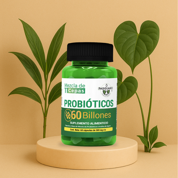 PROBIOTICOS 60 CAPSULAS 500 MG