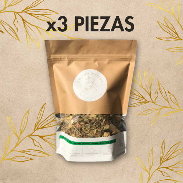 TÉ GOLDEN D-TOX 3 PZAS