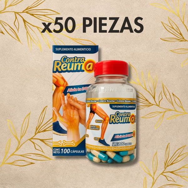 CONTRA REUMAS 50 PIEZAS