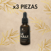 MINOXIDIL 5% CON BERGAMOTA 30 ML (3 PZAS)