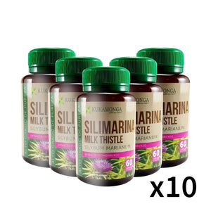 SILIMARINA 60 CAPS 10 PZAS