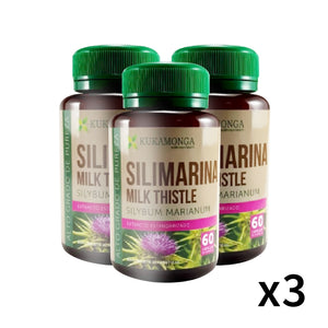 SILIMARINA 60 CAPS 3 PZAS