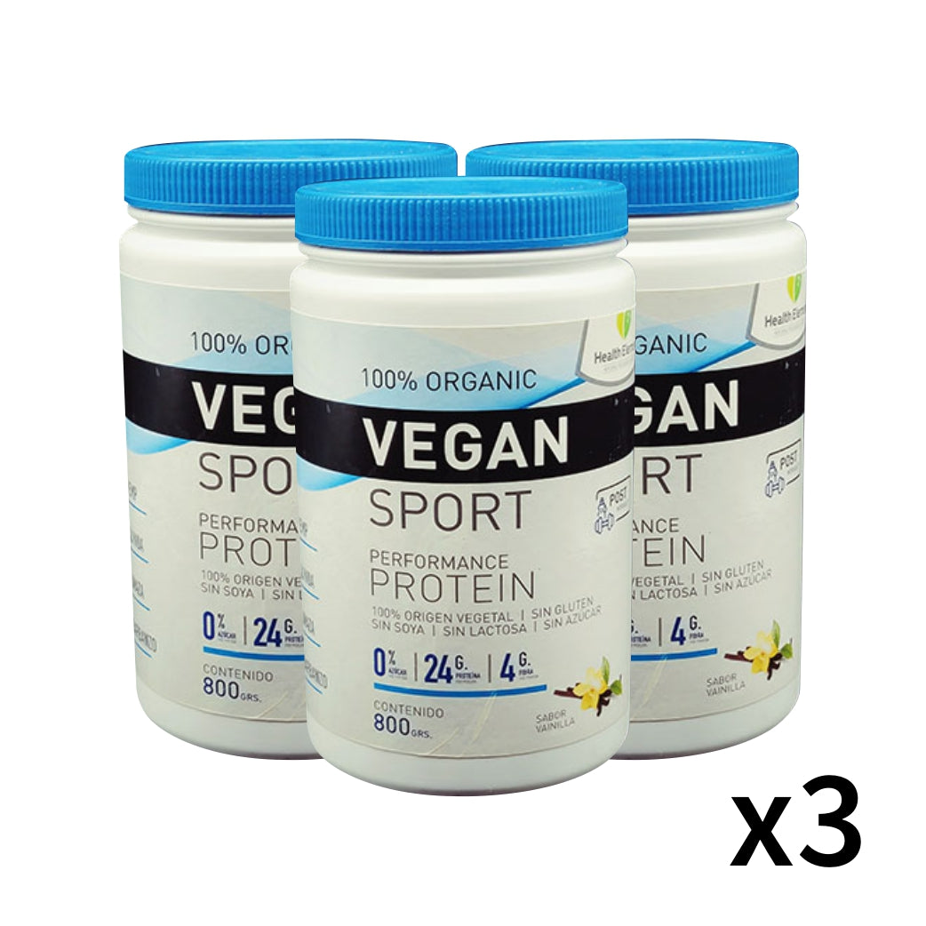 VEGAN PROTEIN 800 gr - 3 PZAS