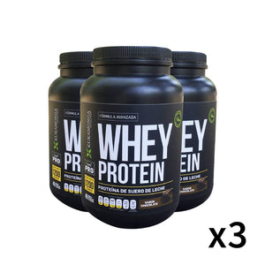 WHEY PROTEIN CHOCOLATE 3 PZAS
