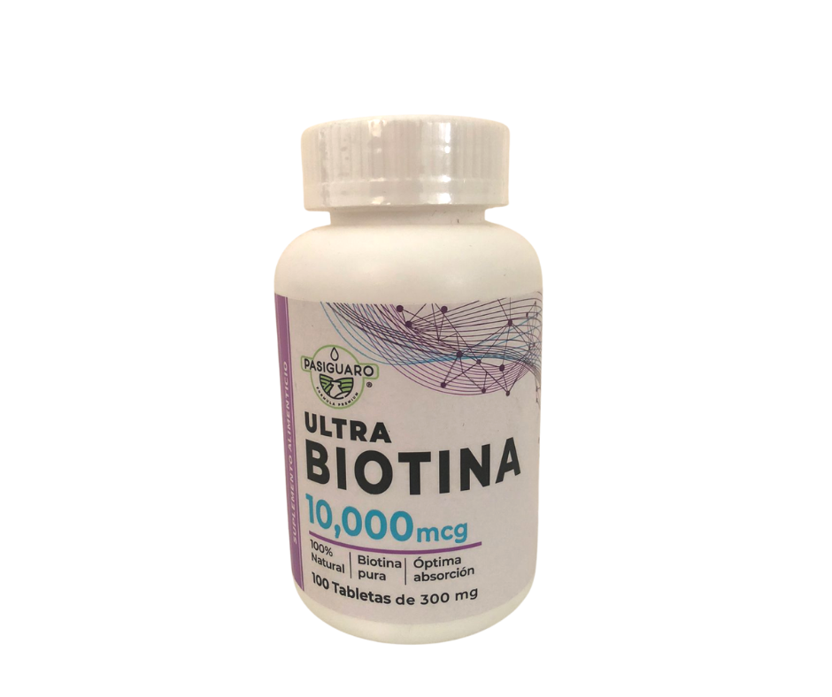 BIOTINA 10,000 MG PASIGUARO